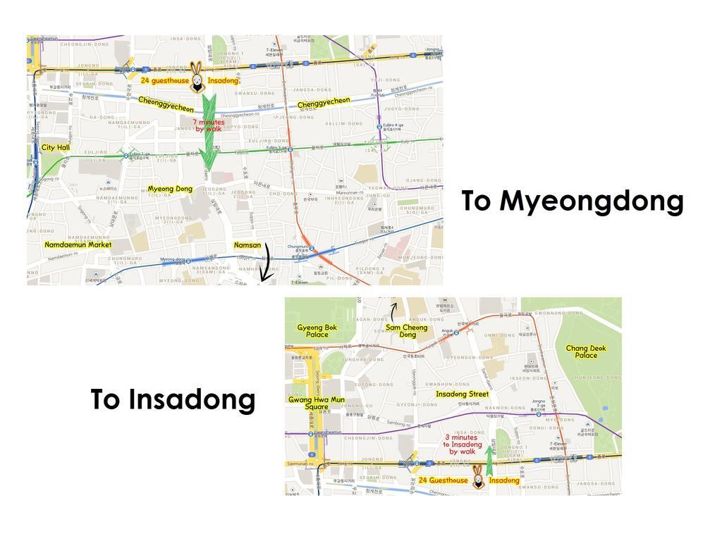 24 Guesthouse Insadong Σεούλ Εξωτερικό φωτογραφία